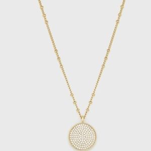 NEW Gorjana 18k gold plated pristine coin …